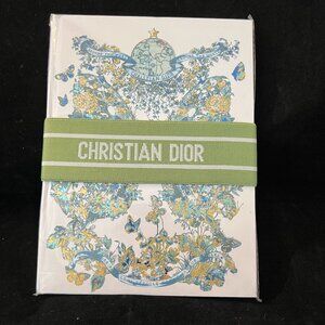 Christian Dior Butterfly Around The World Motif Notebook NWT